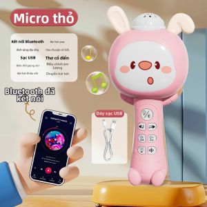 LELEMAO | Microphone Âm Nhạc Giáo Dục Sớm Cho Bé Loa Bluetooth