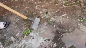 27cm 30cm Multifunctional Outdoor Garden Hoe Scraper Cleaning Shovel Planting Farm Weeding Tools