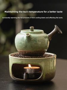 JISU | Retro Ceramic Tea Warmer Household