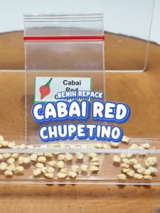 Benih Cabai Red Chupetinho Unggulan Berkualitas cabe kecil mini merah biji bibit repack hydroponik hidroponik tanaman berbiji buah pot