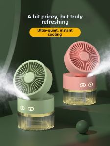 BIAOTU | Humidifier and Fan 2-in-1 Air Conditioning Moisturizer Aromatherapy