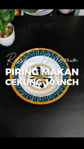 PRUMU Piring Melamin 10.5 inch - Piring Aesthetic & Makan Cafe Estetik
