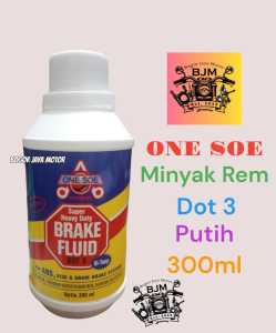 1 PCS ONE SOE MINYAK REM PUTIH 300 ML MINYAK REM DOT3 DOT 3 PUTIH MINYAK REM MURAH MINYAK REM MOTOR