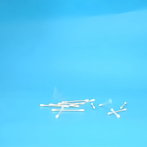 Disposable Natural Birch Wood Cotton Bud Swabs Hygienic Cotton Swab Women Beauty Cleansing Makeup Nose Ears Cleaning 掏耳化妆清洁棉