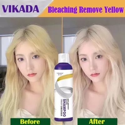 Purple Shampoo Keratin Shampoo Hair Color Shampoo Bleach Shampoo To Remove Excess Yellow Protect Hair Color After Dyeing Fix Bleach Fade Gray - Hair Color Shampoo
