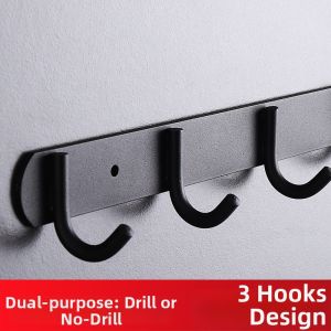 YUJIANG | Wall Hanging Clothes Hook No Drilling Installation