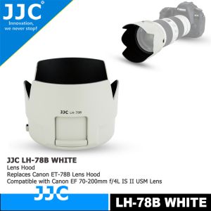 JJC Reversible Camera Lens Hood Shade for Canon EF 70-200mm F4 L IS II USM Lens Replace ET-78B