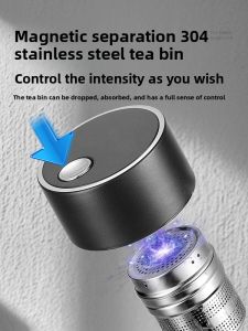 PAKCHOICE | Double Walled Heatproof Magnetic Separation Tea Cup