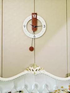 Creative Modern Decorative Swing Wall Clock Stylish Quartz Silent Large Fashion Clocks for Home Living Room Office Bedroom