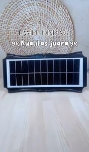 4/6/8 Led Lampu Dinding Outdoor Tenaga Surya & Lampu Hias Taman Minimalis