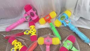 YFD Kids Tap Air Hammer Đồ chơi với Whistle Âm thanh BB Hammer Trò chơi tương tác Hỗ trợ Hammer