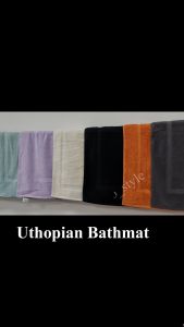 Bathmat Hotel Floor Towel Bathroom Carpet Pure Cotton Bath Mat Soft 50x80cm 300gram