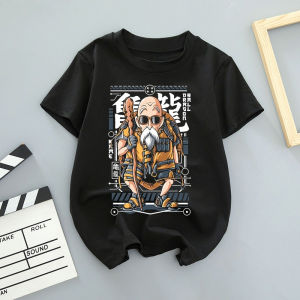 Dragon Ball GOKU Bulma Anime Printed T-shirt Mens and Womens Short Sleeves 2025 Summer American Loose Cotton T-shirt