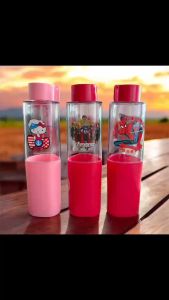 Cartoon Tumbler for Kids: A 550ml Portable Water Bottle