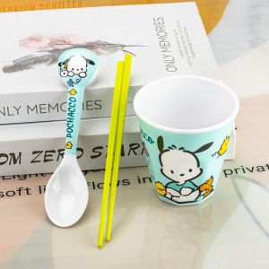 Cute Cartoon Childrens Dinnerware Pachat Dog Baby Bowl Plate High Aesthetic Value Home Use Eating Bowl for Kids