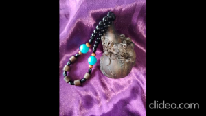 Wooden Pendant - Dragon Gourd (Agarwood) Hanging Ornament H7cm X W5cm X T4cm (Selected)