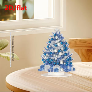 other | 2D/flat 1 Piece Diamond Painting set Decoration Christmas theme acrylic material Desktop placement Christmas theme Decoration