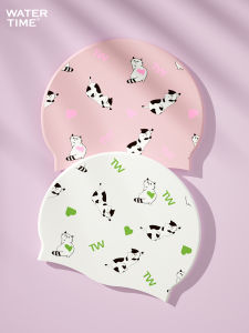 WATERTIME | Comfortable Waterproof Large Size Swim Cap