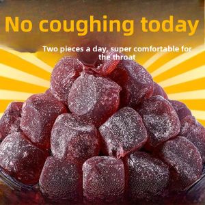 Handmade Loquat Jelly Throat Soothe Candy Whole Box Traditional Chinese Snack Honeysuckle Leaf Extract Sweet Treats from Fujian