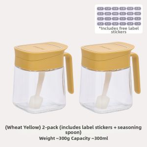 Aesthetic Kitchen Spice Container Set