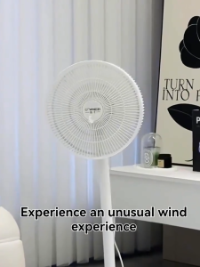 Premium 2IN1 Smart Adjustable Standing Floor Fan/Air Circulation Fan/ 15 Bionic Blades Double-Layer