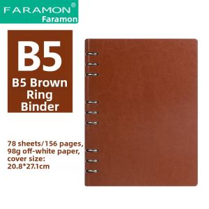 FARAMON | Removable Thick Pages Meeting Notebook