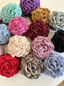 Danish Caro Rose Flower Hair Clip Female Ins Bloggers Same Style French Elegance Retro Minority Shark Clip