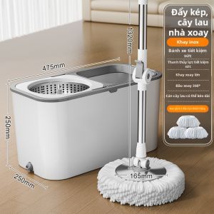 Joybos | Chổi Lau Tự Động Dùng Ẩm và Khô