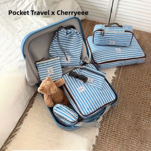 KOUDAILVXING | Waterproof Travel Pouch for Organizing Clothes and Cosmetics