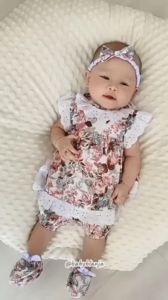 Baju Bayi Perempuan 6 12 Bulan Falea