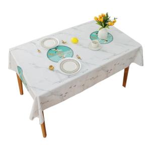 WANGSHIHUAYI | Wash-free Waterproof Anti-oil Anti-heat PVC Tablecloth