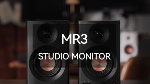 Edifier MR3 ลำโพงBluetooth V5.4 อินพุต TRS ที่สมดุล การตอบสนองแบบแบน รับรองเสียงความละเอียดสูง ลำโพงมอนิเตอร์คุณภาพระดับสตูดิโอ เหมาะสำหรับสตูดิโอที่บ้านและการฟังในชีวิตประจำวัน