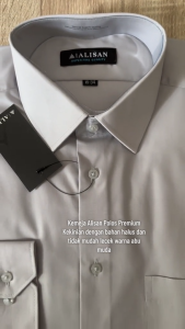 Kemeja Pria Terbaru 2025 Lengan Panjang Slimfit Formal & Resmi Motif Polos