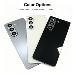Back Housing Battery Cover For Samsung Galaxy Z Fold5 Back Rear Lid Glass Replacement with Camera Lens For Z Fold 5 F946B F946U