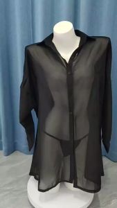 ชุดนอนเซ็กซี่ เสื้อแฟน ชุดนอนเสื้อชีฟอง สาวอ้วนก็ใส่ได้ | เซ็กซี่เปลือยหลัง ส่งไวจากไทย 1-3วันH9178