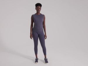ASICS Women NAGINO FLEX SLEEVELESS TOP in Indigo Fog