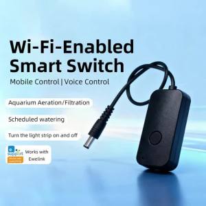 diymore | DC 5V Intelligent WIFI Timer Switch DC Power Switch Controller Supports Remote Control/Voice Control via Mobile App Switch