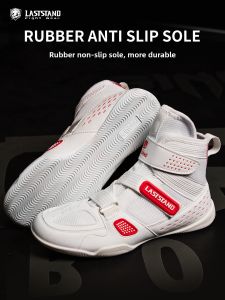 GINGPAI | Childrens Combat Training Shoes Breathable Slip-resistant Mid-high Tops