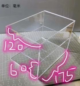 Acrylic Display Case for Car Models Dustproof Storage Box One Piece Four-Wheel Drive Vehicle Model Organizer Portable Design