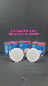 Hakamitsu LED Downlight Inbow 5/7/9/12/15/18/24 Watt / Downlight Panel/Downlight Persegi