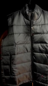 CREDIFOX Rompi gelembung pria kupluk - vest outdoor - rompi bulang