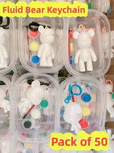 DIY Graffiti Fluid Bear Toy