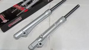 กระบอกโช๊คหน้าดั้มเบรค +แกนโช๊ค WAVE ดรีม แข็งแรงทนทาน(ราคาต่อ 1คู่)