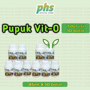 Pupuk Organik VIT-O 45ml Paket 1 Dus isi 10 botol