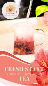 JENNS TEA Detox or Digestion Flower Tea - Roselle & Hawthorn Tea | Jenns Tea | Flower Tea | 花茶 ｜ 养生茶 | 消脂 ｜ 降血压 ｜ Slimming | Detox | Mymy
