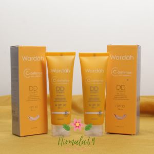 Wardah C-Defence DD Cream SPF 30 20ml/foundation/bedak wajah/alas bedak/Original/bpom/alas bedak wardah tahan lama/bedak cair/pondasion/foundasion/asli/fondasion