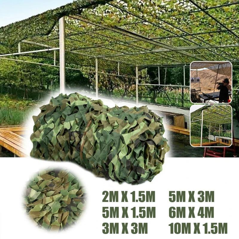 Camo Netting Camouflage Net Camping Military Hunting Camouflage Net For Sunshade Decor