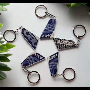 Airbus Air-tail พวงกุญแจ NEO A320 A340 A350 A380 หางเครื่องบิน แท็กติดประเป๋า ติดกุญแจ สไตล์ Airbus