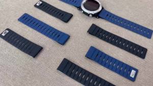 Dual Color Sport Magnetic Quick Fit Watch Strap 22mm Replacement Band for Garmin Fenix 8 47mm Fenix 7 7Pro 6 6Pro