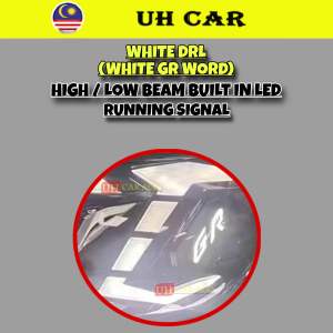 (GR) (RGB / WHITE) Toyota Hilux Revo Rogue 2021-2025 Triple Projector Dynamic Led Head Lamp Headlamp Headlight Light